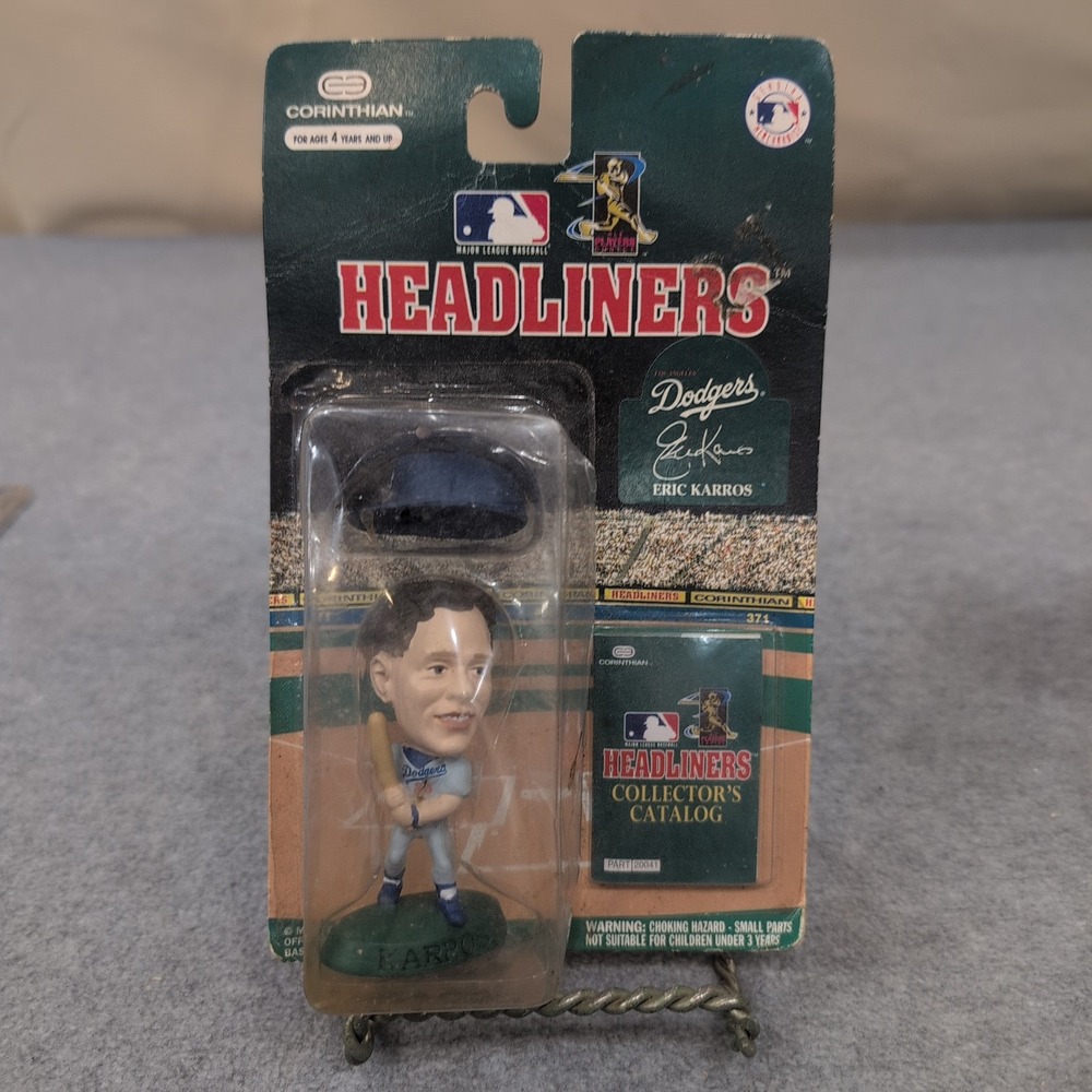 Corinthian MLB‎ Headliners Eric Karros Los Angeles Dodgers Bobblehead Figure